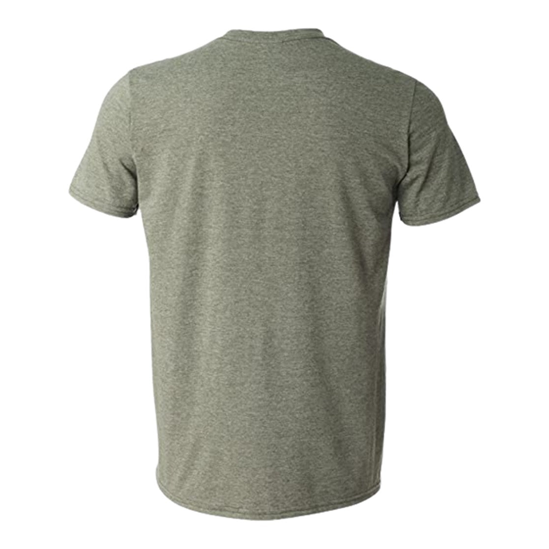 Live Free or Die 2nd Amendment Skull & Guns Heather Green Short Sleeve T-Shirt L