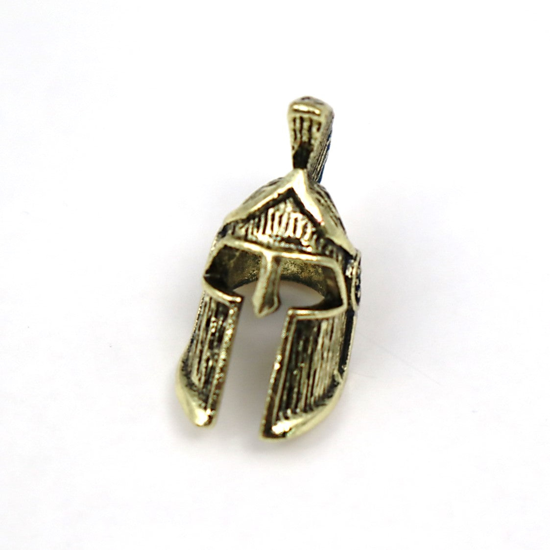 Coeburn Tool | Gold Colored Spartan Helmet Lanyard Bead Accessory