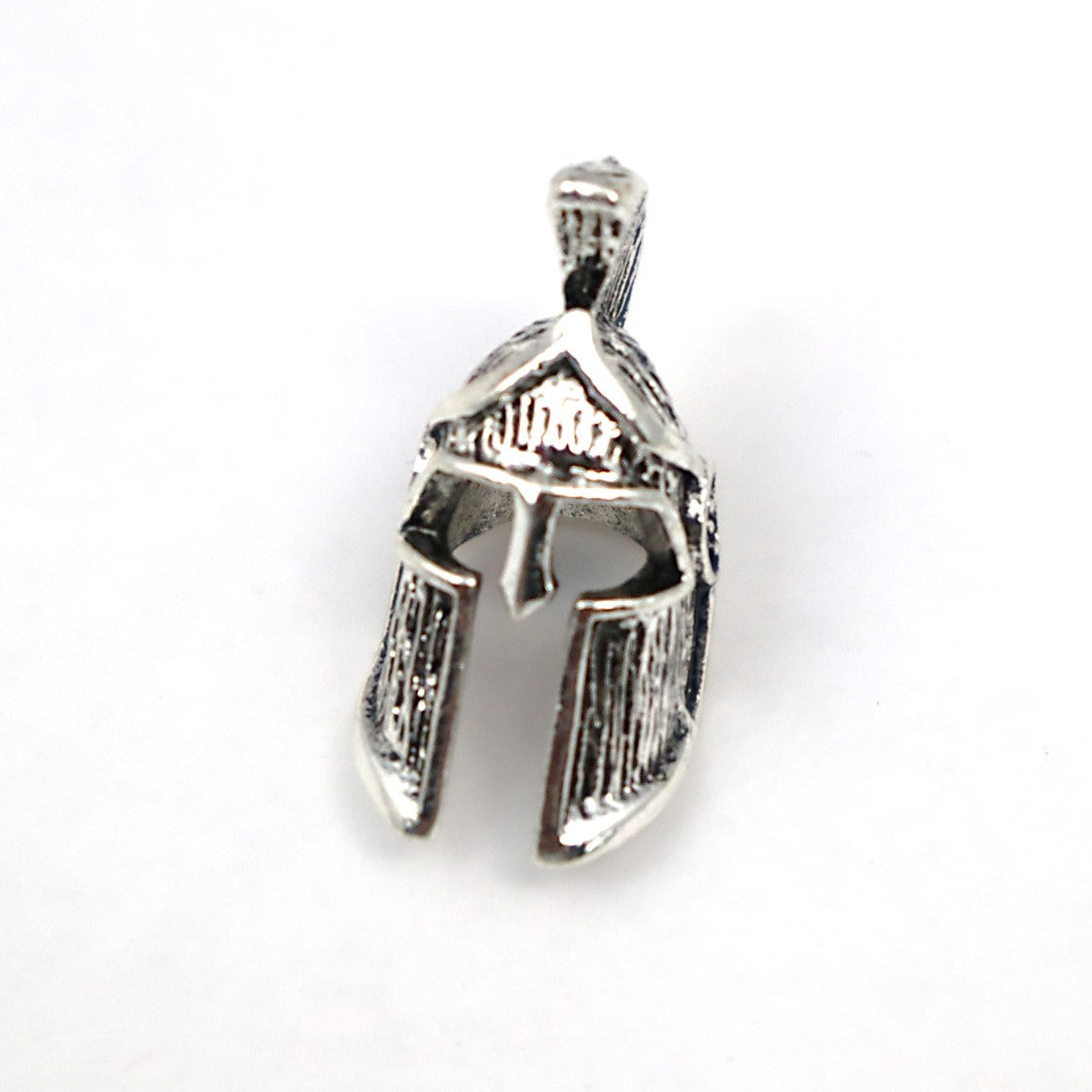Coeburn Tool | Silver Colored Spartan Helmet Lanyard Bead Accessory