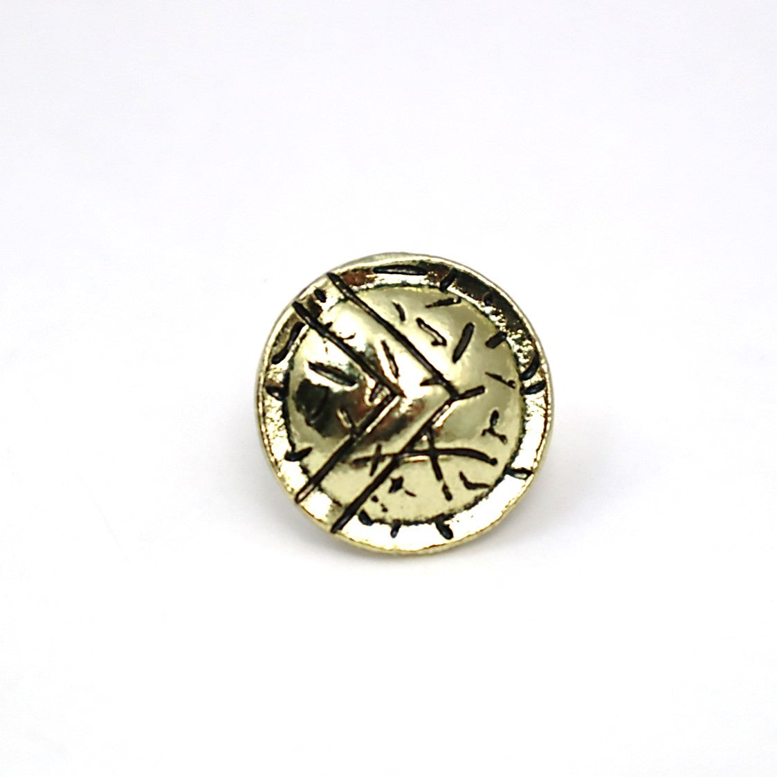 Coeburn Tool | Gold Colored Spartan Shield Lanyard Bead Accessory