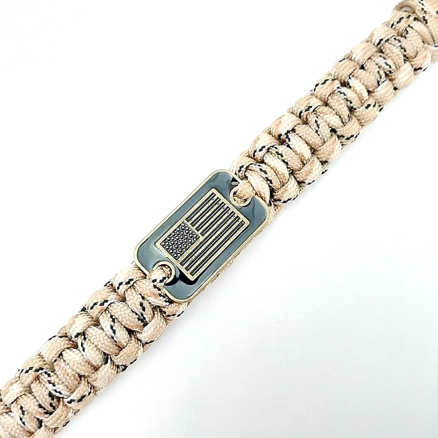 Coeburn Tool | Camo Paracord USA Emblem Survival Bracelet