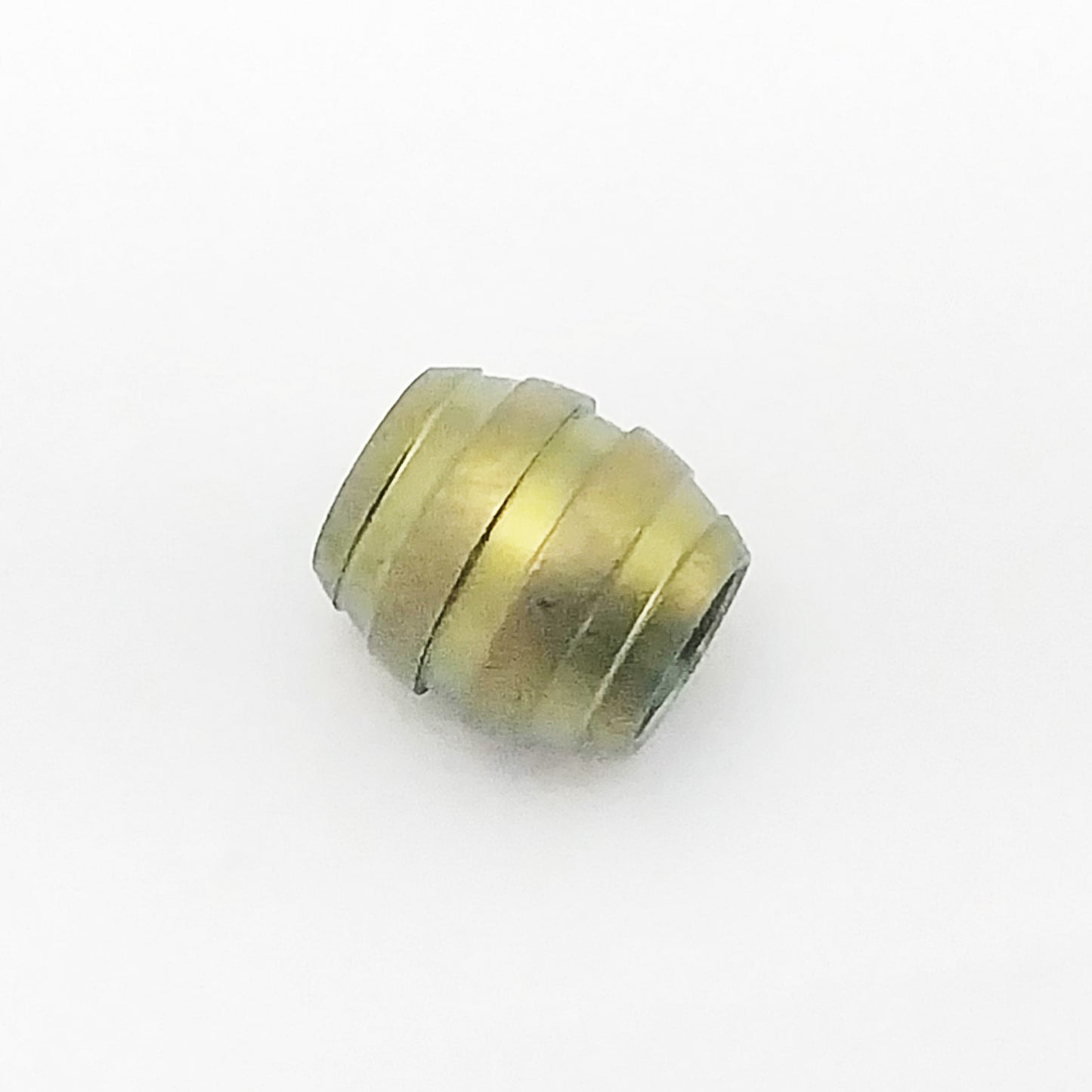 Coeburn Tool Yellow Barrel Shaped Titanium Lanyard Bead