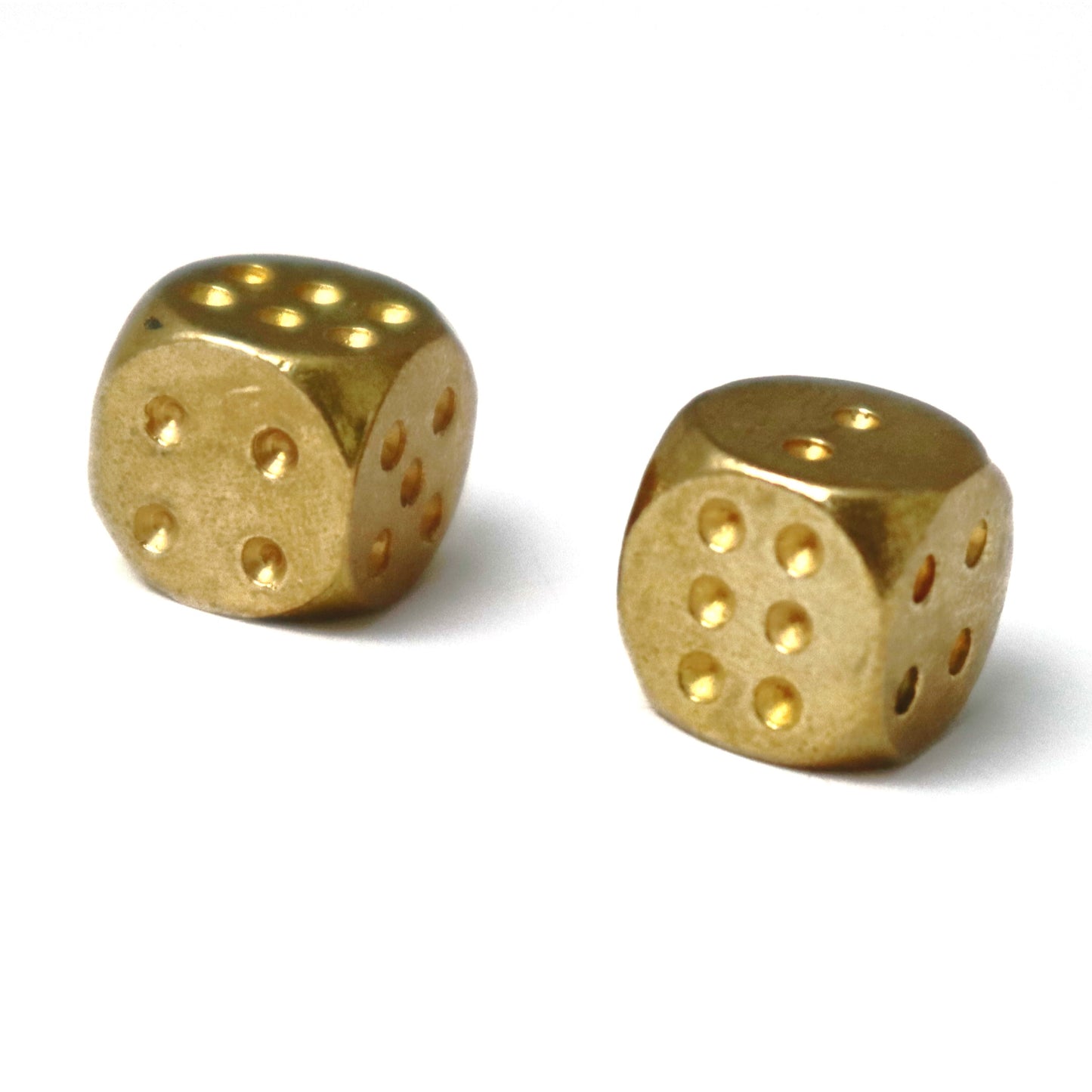 Coeburn Tool | Pair of Solid Brass Playing Dice CT596
