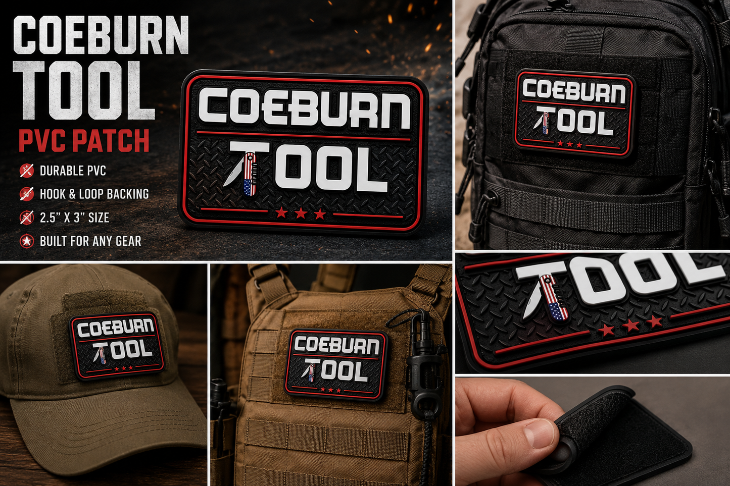 Coeburn Tool PVC Patch On Gear