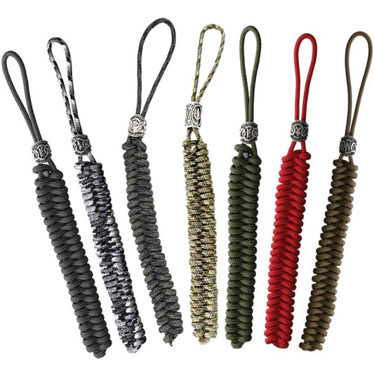 Coeburn Tool USA Made Parcord Lanyards with Pattern Beads