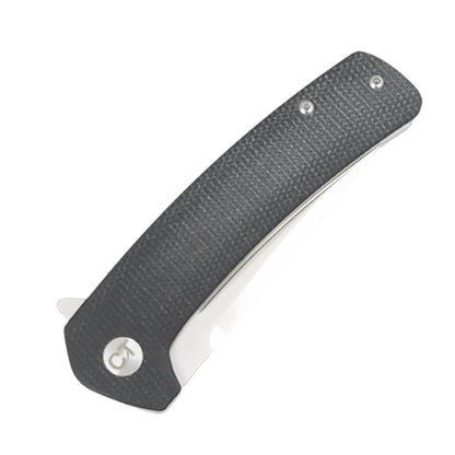 Coeburn Tool "The Clinch" Black Micarta M390 Folding Flipper Knife (300 pieces)