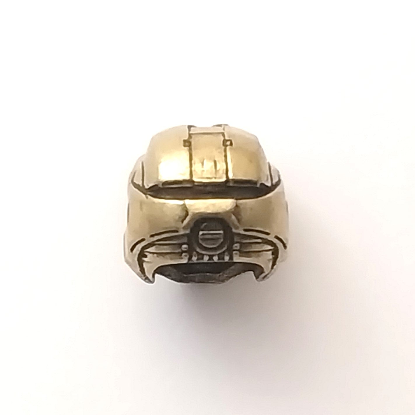 Coeburn Tool Brass Gamer Motorcycle Helmet Lanyard Bead Back
