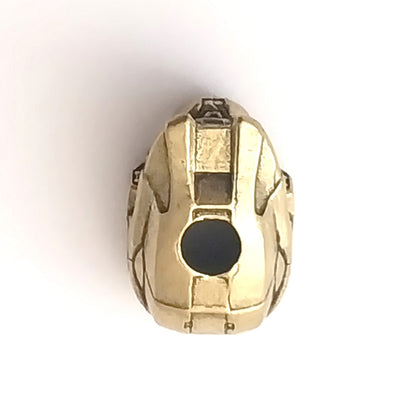 Coeburn Tool Brass Gamer Motorcycle Helmet Lanyard Bead Top