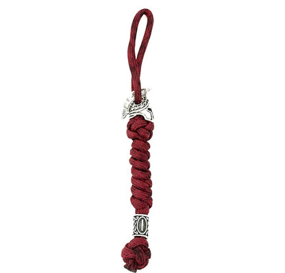 Coeburn Tool Spartan Paracord Knife Lanyard with Spartan Helmet Bead Side Profile