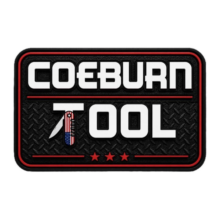 Coeburn Tool PVC Patch - Hook & Loop Tactical Morale Patch